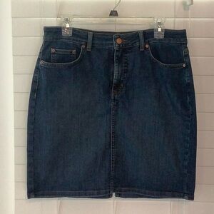 Dickies Blue Denim Mini Skirt Size 12